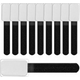 Organizer LABEL THE CABLE Rzep Czarny 10 sztuk  (LTC2510)