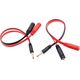 Kabel Mozos Jack 3.5mm - Jack 3.5mm x2 0.2m czerwony (ASM-1)