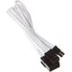 SilverStone PCIe 8-pin - PCIe 8-pin, 0.25m, Czarno-biały (SSTPP07PCIW)