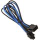 SilverStone ATX/EPS 8-pin - ATX/EPS 8-pin, 0.3m, Niebieski (SST-PP07-EPS8BA)