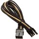 SilverStone PCIe 8-pin - PCIe 8-pin, 0.25m, Złoty (SST-PP07-PCIBG)