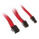 SilverStone PCIe 8-pin - PCIe 8-pin, 0.25m, Czerwony (SSTPP07PCIR)