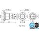 DimasTech Przycisk LED 19mm Zielony (PD038)