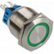DimasTech Przełącznik LED 25mm Zielony (PD056)
