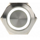 DimasTech Przełącznik LED 25mm Biały (PD058)
