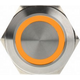 DimasTech Przycisk LED 25mm Pomarańczowy (PD065)