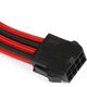 Phanteks PCIe 8-pin - PCIe 8-pin, 0.5m, Czarno-czerwony (PH-CB8V_BR)