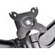 SilverStone Stojak biurkowy na 3 monitory do 24" ARM11BC (SST-ARM31BS)