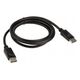 Kabel Akasa DisplayPort - DisplayPort 2m czarny (AK-CBDP01-20BK)