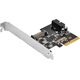 Kontroler SilverStone PCIe 2.0 x2 - 2x USB 3.2 Gen 2 (SST-ECU04-E)