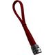 CableMod SATA - SATA, 0.6m, Czerwony (ZUSA-237)