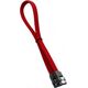 CableMod SATA - SATA, 0.3m, Czerwony (ZUSA-234)