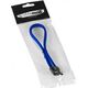 CableMod SATA - SATA, 0.3m, Niebieski (ZUSA-228)