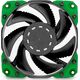EK Water Blocks Narożniki wentylatorów 4szt. EK-Vardar X3M4 Zielone
