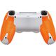 Lizard Skins naklejki na kontroler Playstation4 Tangerine