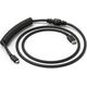 Kabel USB Glorious PC Gaming Race USB-A - USB-C 1.36 m Czarny (GLO-CBL-COIL-BLACK)