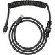 Kabel USB Glorious PC Gaming Race USB-A - USB-C 1.36 m Czarny (GLO-CBL-COIL-BLACK)