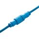 Kabel USB CableMod USB-C - USB-A 1.5 m Niebieski (CM-PKCA-MLBALB-KLB150KLB-R)