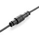 Kabel USB CableMod USB-C - USB-A 1.5 m Szary (CM-PKCA-CKAK-KC150KC-R)