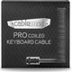 Kabel USB CableMod USB-C - USB-A 1.5 m Szary (CM-PKCA-CKAK-KC150KC-R)