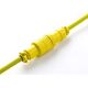 Kabel USB CableMod USB-A - USB-C 1.5 m Żółty (CM-PKCA-CYAY-KY150KY-R)
