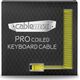 Kabel USB CableMod USB-A - USB-C 1.5 m Żółty (CM-PKCA-CYAY-KY150KY-R)