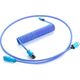 Kabel USB CableMod USB-A - USB-C 1.5 m Niebieski (CM-PKCA-CLBALB-ILB150ILB-R)