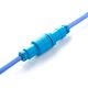 Kabel USB CableMod USB-A - USB-C 1.5 m Niebieski (CM-PKCA-CLBALB-ILB150ILB-R)