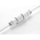 Kabel USB CableMod USB-A - USB-C 1.5 m Biały (CM-PKCA-CWAW-WW150WW-R)