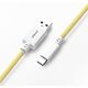 Kabel USB CableMod USB-A - USB-C 1.5 m Żółty (CM-PKCA-CWAW-YW150YW-R)