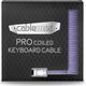 Kabel USB CableMod USB-A - USB-C 1.5 m Fioletowy (CM-PKCA-CWAW-PW150PW-R)