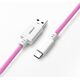 Kabel USB CableMod USB-A - USB-C 1.5 m Różowy (CM-PKCA-CWAW-IW150IW-R)