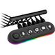 HUB USB Streamplify Streamplify HUB DECK 5, 4x USB 3.0, 1x USB 2.0, RGB, 12V, EU-Netzkabel - schwarz