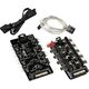 Wentylator BitsPower Notos 120 Digital RGB 5-pack (BPTA-FX1812NTWH-5)