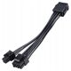 Akasa ATX/EPS 8-pin - ATX/EPS 8+4-pin, 0.15m, Czarny (AK-CBPW22-15)