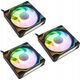 Kolink Kolink Umbra X 120mm ARGB High Performance PWM Fan Triple Pack - Black