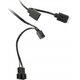 Kolink Kolink Umbra X 120mm ARGB High Performance PWM Fan Triple Pack - Black