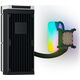 Chłodzenie wodne Hyte THICC Q60 240mm LCD All In One CPU Liquid Cooler - biały/czarny