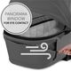 Hauck HAUCK carry Cot WALK N CARE, Dark Grey, 165423