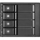 SilverStone SilverStone SST-FS304-12G Externes 3,5-Zoll-Gehäuse, 4-Bay - schwarz