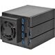SilverStone SilverStone SST-FS304-12G Externes 3,5-Zoll-Gehäuse, 4-Bay - schwarz