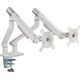 Alterzone Uchwyt biurkowy na 2 monitory 17" - 32" (ALZDARM17-32-W)