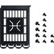 Lian Li Lian Li DAN Cases A3-mATX Vertical GPU Kit - Black