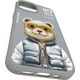 Nimmy iPhone 15 6.1" case gray/grey Cool&Cute 2.0 Bear