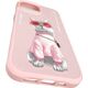 Nimmy iPhone 15 6.1" case pink/pink Glasses Cool Cat