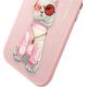 Nimmy iPhone 15 6.1" case pink/pink Glasses Cool Cat