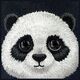 Nimmy case iPhone 16 6.1" black/black Big Eyed Pet 2.0 Panda