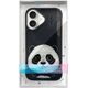 Nimmy case iPhone 16 6.1" black/black Big Eyed Pet 2.0 Panda