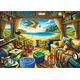 Trefl PUZZLE 1000 PremPlus TeaTime:Kamperem w podr.10851