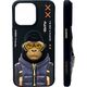Nimmy iPhone 15 Pro 6.1" Case Black Cool&Cute 2.0 Monkey